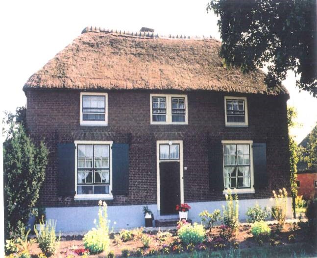 Foto van voorkant woonhuis Beemstraat 48 in Gameren