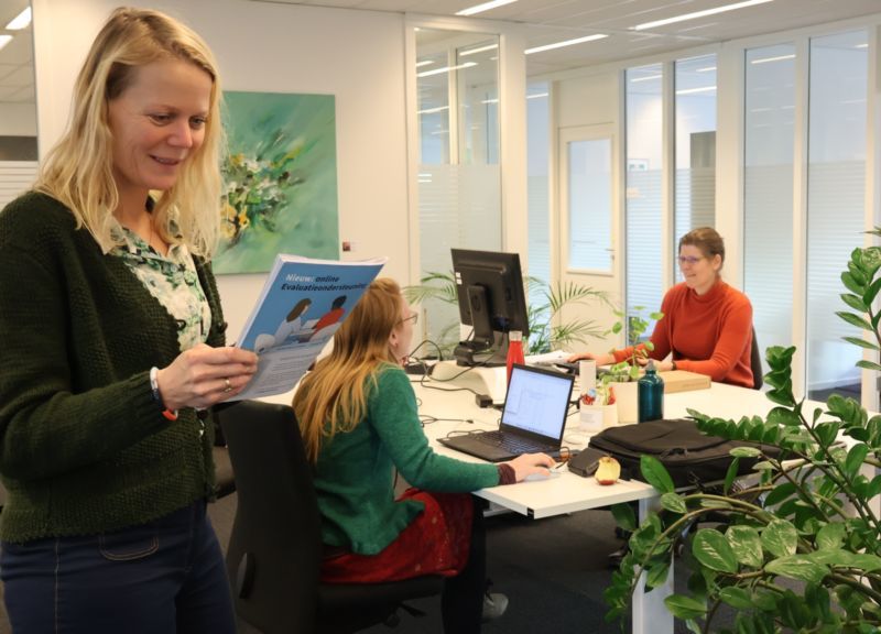 3 vrouwen aan het werk in Het Groene Huis